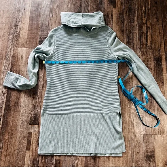 Adrienne Vittadini Turquoise Knit Cowl Neck Sweater Size S NWOT - Picture 8 of 10